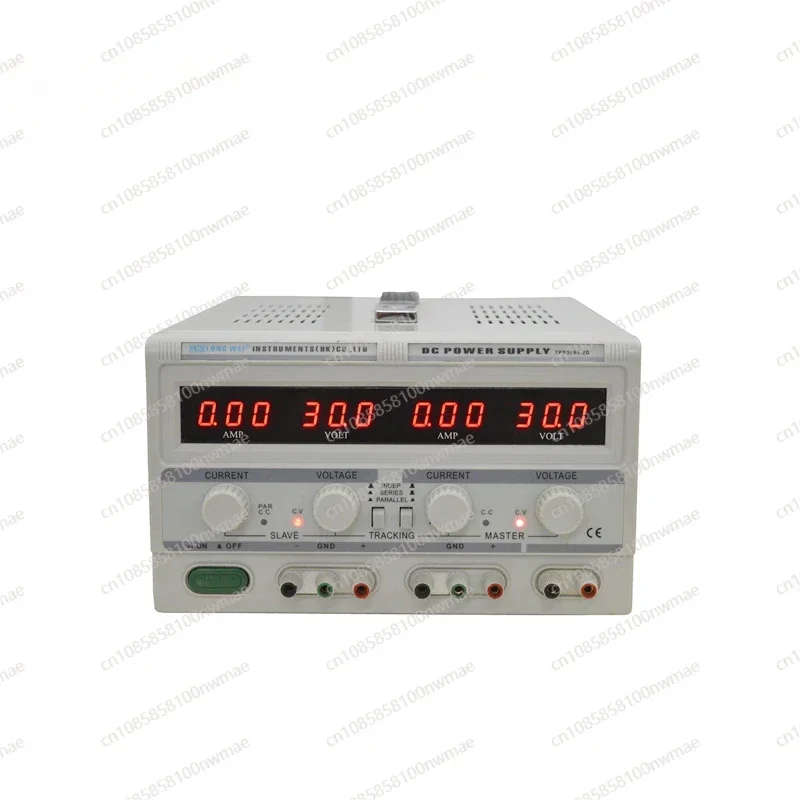 Dubbele DC-geregelde voeding L - Linear Dc Power Supply Triple Output recensie en prijs