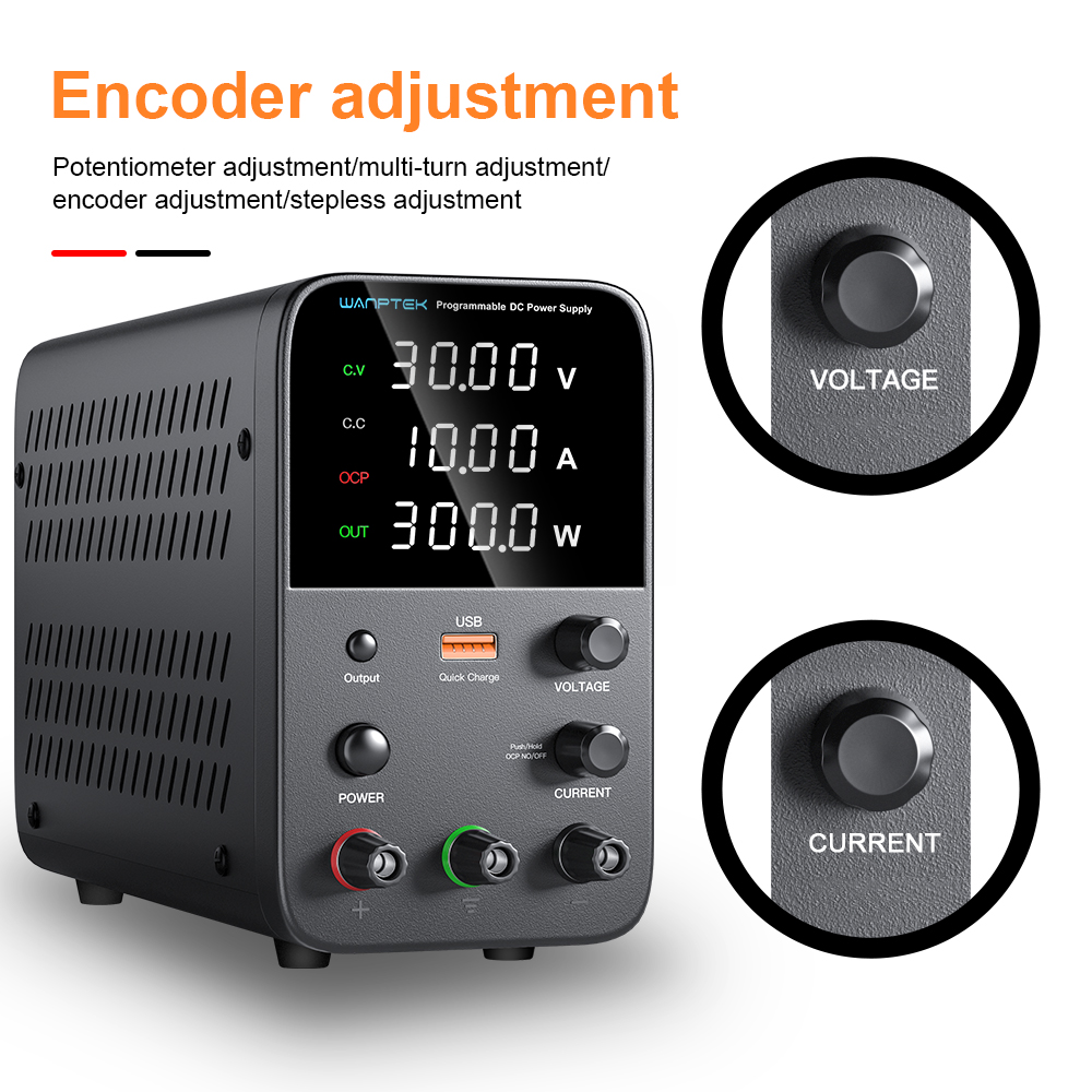 Wanptek Laboratoriumvoeding 30 - Programmable Dc Power Supply 60V 10A recensie en prijs